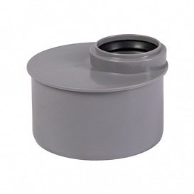 Переход эксцентрический внутр канализации короткий HTRK 90x50 OSTENDORF