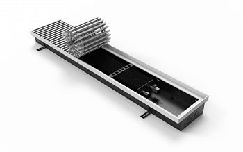 Конвектор Vitron с естественной конвекцией без вентилятора (глубина 110мм, ширина 260мм, длина 2600м