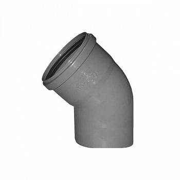 Отвод D 110х15° СИНИКОН СТАНДАРТ